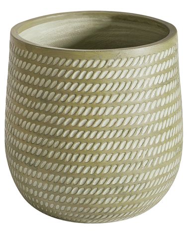 Cache-pot LIVADIA 39 cm Vert olive