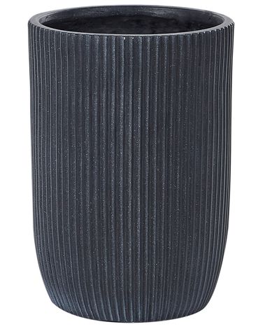 Bloempot EANTIO 25 cm Zwart
