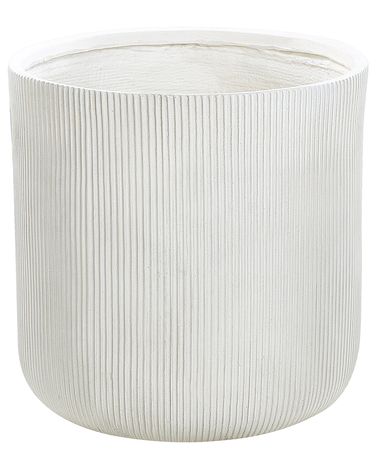 Bloempot OREOI 55 cm Gebroken wit