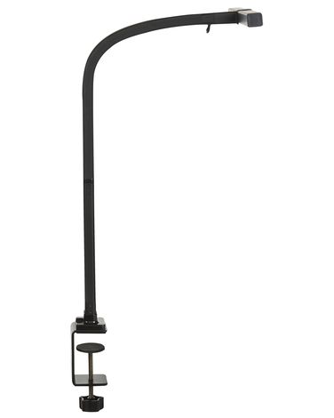 LED vastklembare bureaulamp AURIGA met bewegingssensor Metaal Zwart