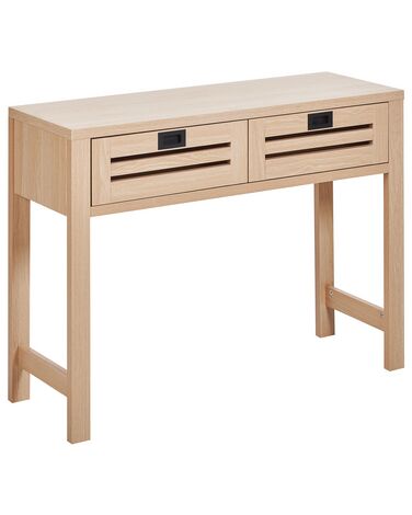 Console Table RANDA Light Brown