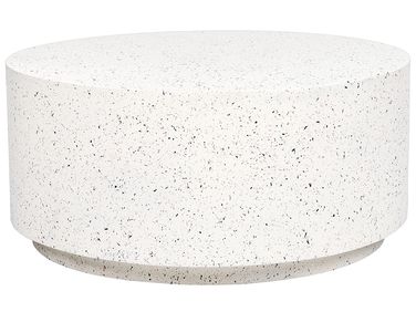 Salontafel TREZZO 90 cm 90 cm Terrazzo-effect Wit terrazzo