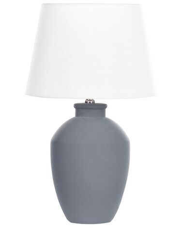 Table Lamp ARCOS Ceramic Grey