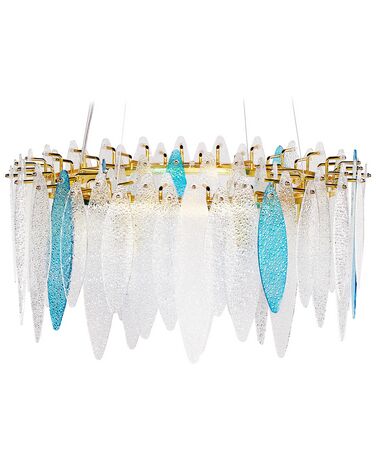 Lustre MALACCA Verre Multicolore