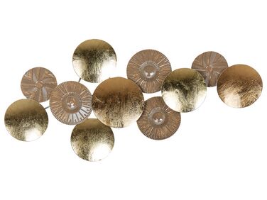 Décoration murale THALLIUM Métal 45 cm Doré
