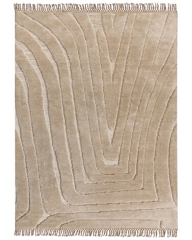 Rug SAZOO Beige 300 x 400 cm