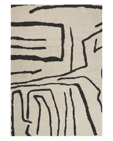 Rug KOLPUR Light Beige 160 x 230 cm