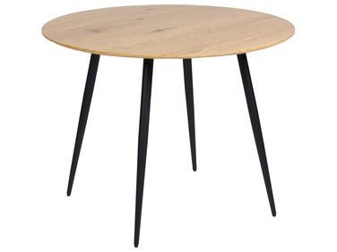 Eettafel BJORKA Lichtbruin 100 cm 100 cm