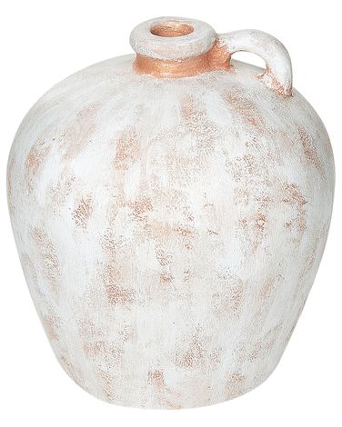 Decoratieve vaas IPOH Keramiek 30 cm Gebroken wit