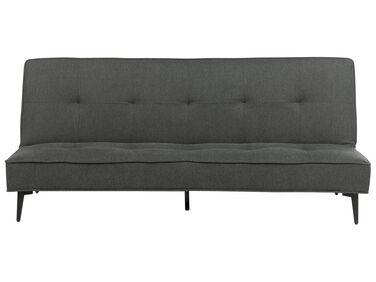 Sofa Bed 3 Seater ESSVIK Fabric Dark Grey