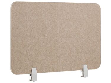 Bureauscheidingswand SPLIT 80 x 50 cm Beige