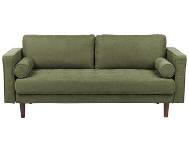 Sofa 3 Seater NURMO Fabric Dark Green