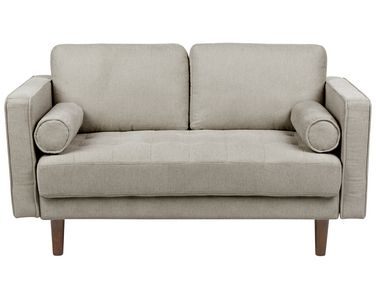 Sofa 2 Seater NURMO Fabric Taupe
