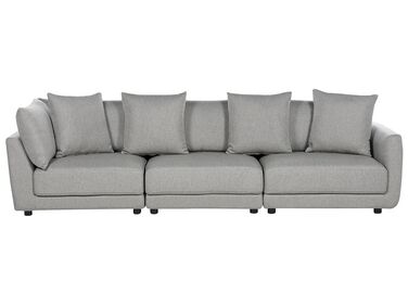Sofa 3 Seater SIGTUNA Fabric Light Grey