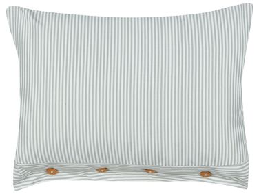 Throw Cushion SEBRINE 40 x 60 cm Mint Green Striped