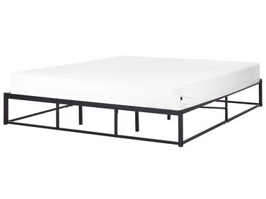 Bed Metaal VIRY 180 x 200 cm Zwart