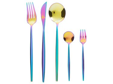 30 Piece Cutlery Set RIGATONI Multicolour