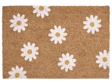 Deurmat TOPKO Natuurlijk 40 x 60 cm Bloem Kokos