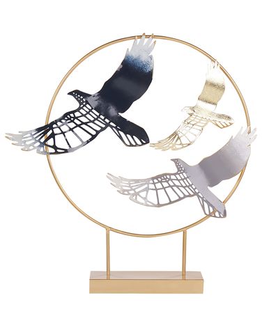 Figuur Vogel SAMARIUM Metaal Goud