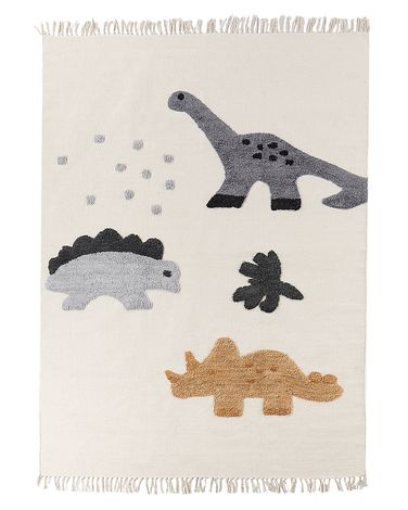 Kids Rug GHARTA Multicolour 140 x 200 cm Cotton