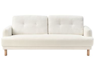 Sofa 3 Seater TUVE Fabric Off-White