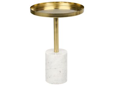 Bijzettafel CAMELO II Metaal Wit