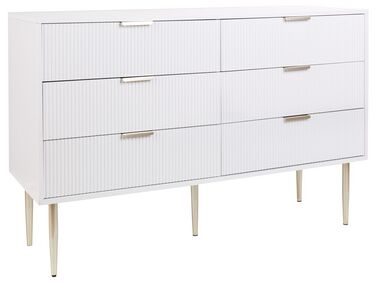 Ladekast 6 lades SOHO Wit