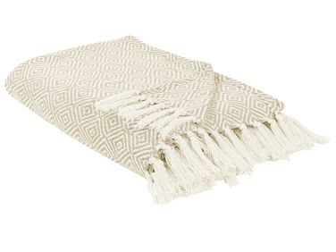 Sprei TOUTLI Katoen 220 x 240 cm Lichtbeige