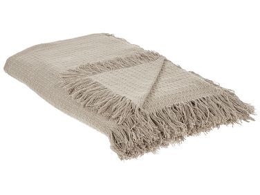 Couvre-lits YERBENT Coton 200 x 220 cm Taupe