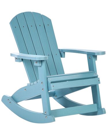 Fauteuil à bascule pour enfants ADIRONDACK Bleu clair