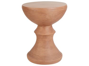 Bijzettafel CALDARO 40 cm 40 cm Houtachtig Bruin