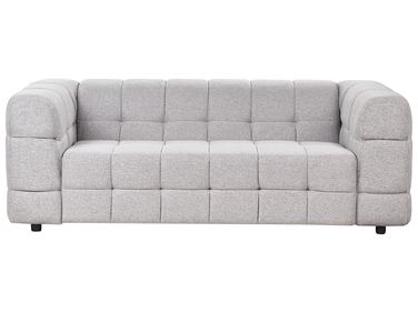 Sofa 3 Seater MULLOLA Fabric Light Grey