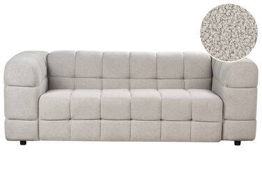 Sofa 3 Seater MULLOLA Boucle Grey