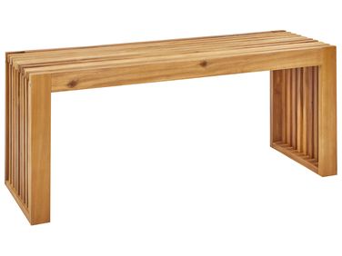 Banc de jardin BELLANO 105 cm Acacia Marron