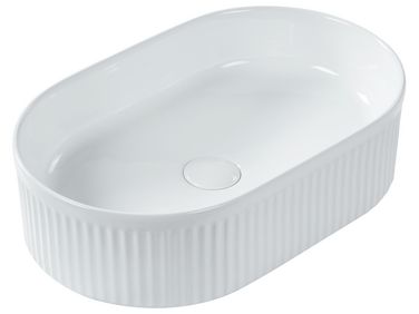Countertop Basin GELDO 490 x 310 mm Ceramic White