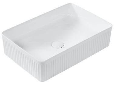 Countertop Basin GELDO 500 x 340 mm Ceramic White