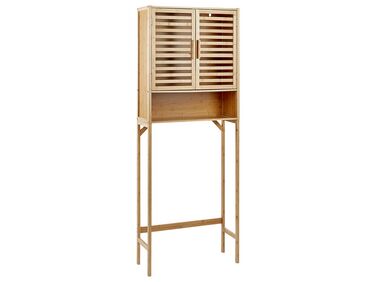 Badkamermeubel OKARCHE Bamboe 63 cm Lichtbruin