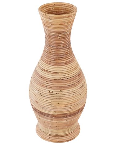 Decoratieve vaas TRINISA Rotan 70 cm Natuurlijk