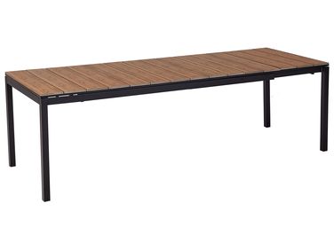 Uitschuifbare tuintafel TOFANE 198/248 cm 90 cm Bruin