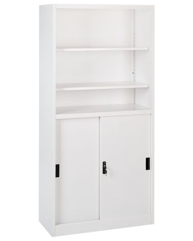 Storage Unit MUSCOVITE Metal White