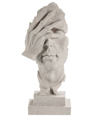Figuur Gezicht PUUMALA Grijs