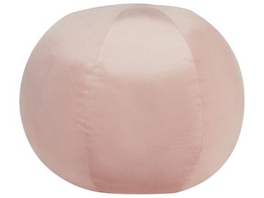 Coussin SALVIA Velours 30 x 30 cm Rose Unicolore