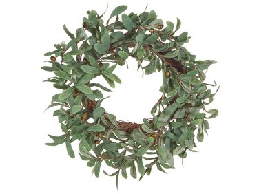 Decoratieve krans DANRUN 65 cm Groen
