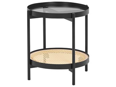 Bijzettafel RENO Metaal Zwart