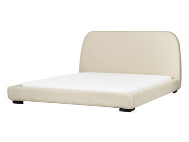 Waterbed Fabric ROISEL 160 x 200 cm (EU King Size) Light Beige