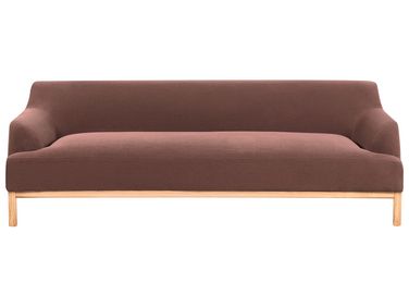 Sofa 3 Seater SOSJO Fabric Burgundy