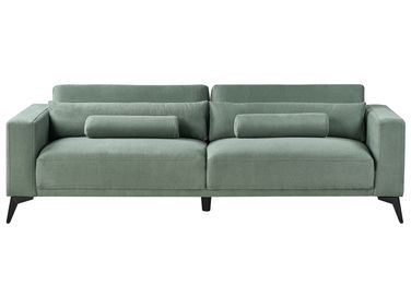 Sofa 3 Seater ANGE Fabric Light Green