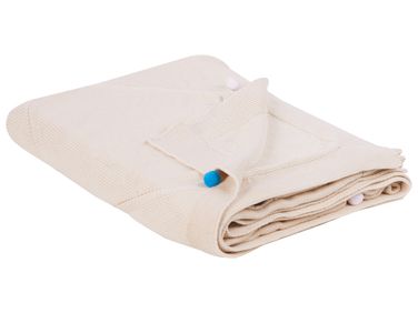 Couverture GAIDAR Coton 130 x 170 cm Beige