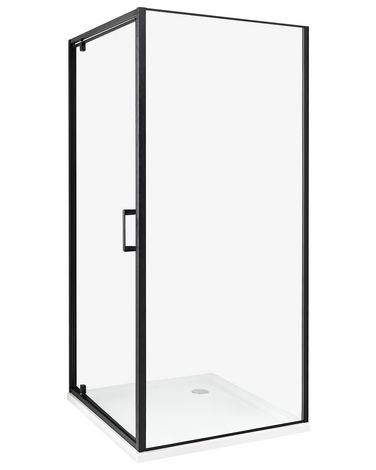 Cabine de douche DARLI 90 x 90 x 185 cm Noir