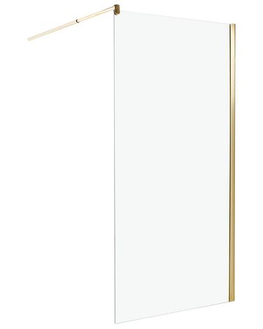 Douchescherm AHAUS 100 x 190 cm Goud